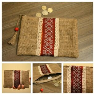 Mizraabag Jute Coin Pouch