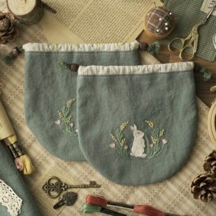 Mizraabag Canvas Potli Bag