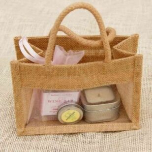 Mizraabag Jute hamper bag